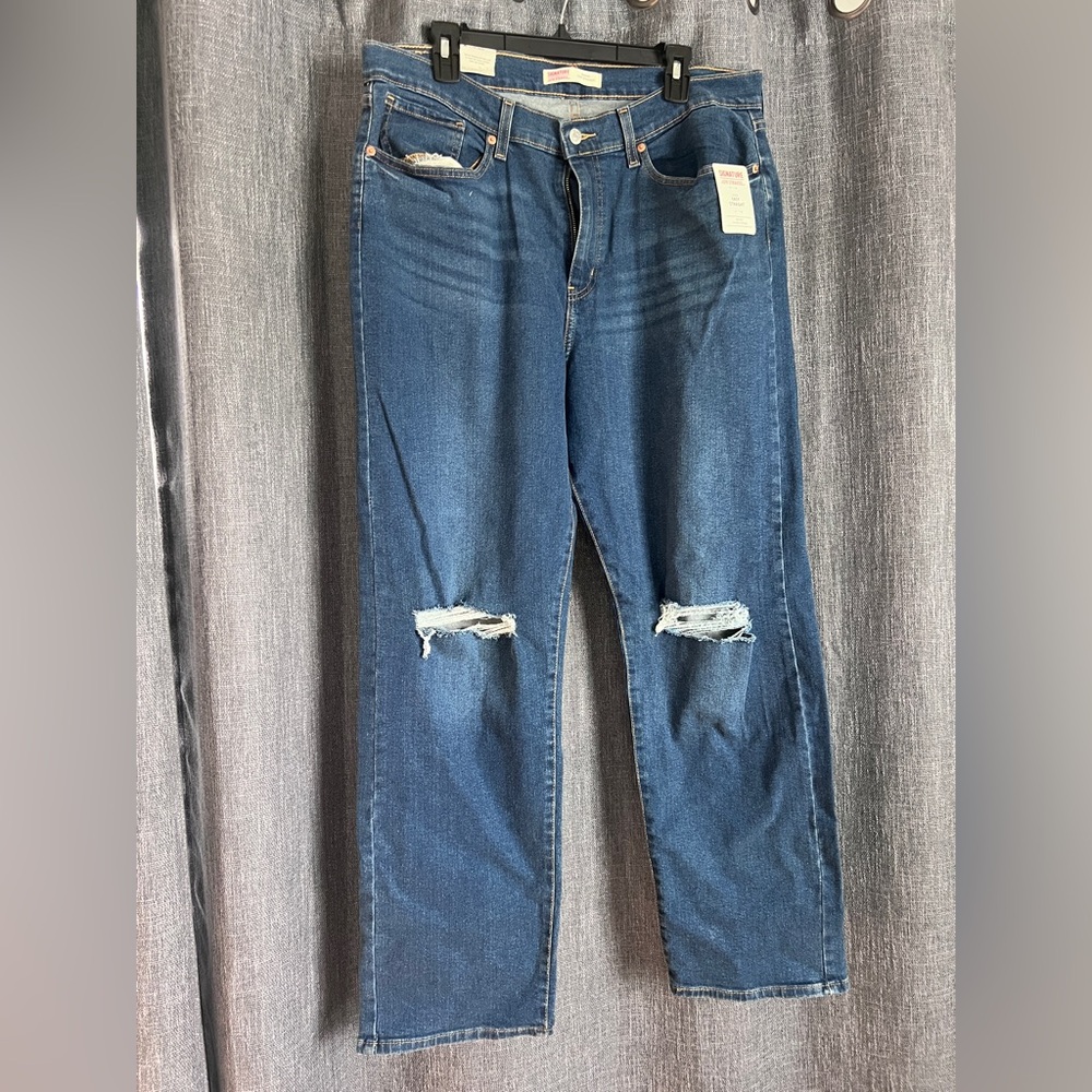 Levi Strauss Signature Heritage Easy Straight Jeans
